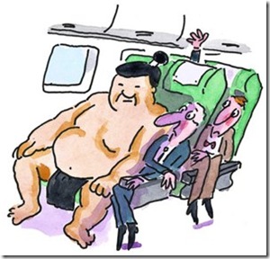 Авиапассажирам с избыточным весом придется доплатить