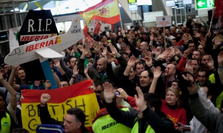Вторая волна забастовок в авиакомпании Iberia