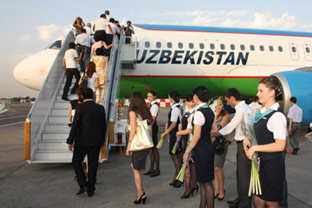 Узбекистон хаво йуллари в 2012 году перевезла на 300 тысяч пассажиров больше чем 2011 году