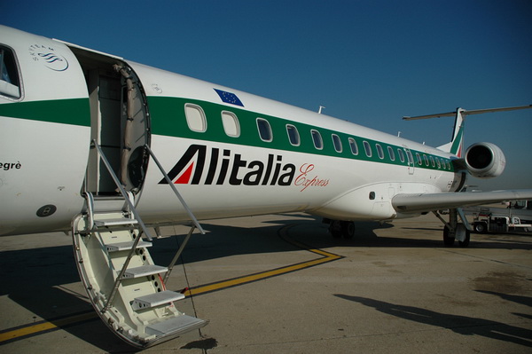 Странный трансфер авиакомпании Alitalia