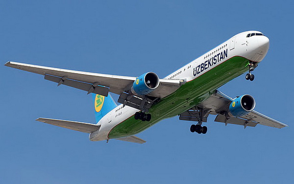 У авиакомпании "Узбекистон хаво йуллари" значительно увеличился пассажиропоток