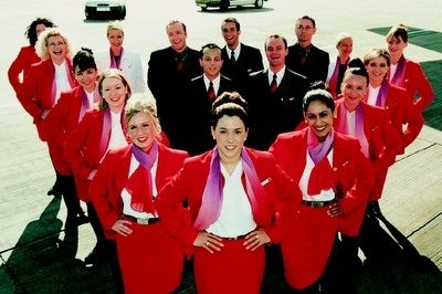 Самый привлекательный персонал у авиакомпании Virgin Atlantic