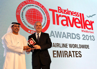 Авиакомпания Emirates признана лучшей в категории "Еда и вино" по версии Frequent Business Traveler