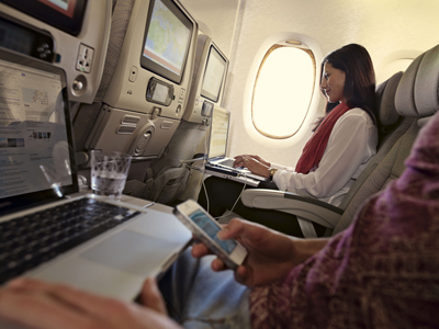 Emirates может сделать Wi-Fi на борту бесплатным
