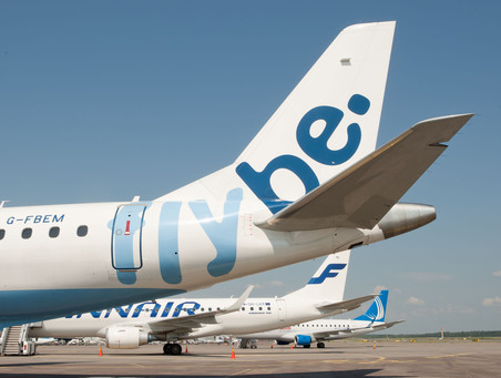 Британская Flybe получит треть рейсов от Finnair