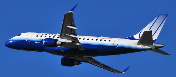 United Airlines заказал у Embraer 30 реактивных самолетов E-175