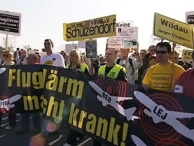 Местные жители оккупировали Аэропорт Франкфурта