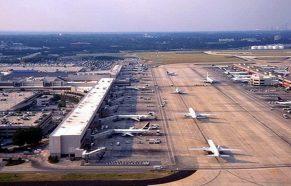 Hartsfield-Jackson - самый загруженный аэропорт в мире в 2012 году
